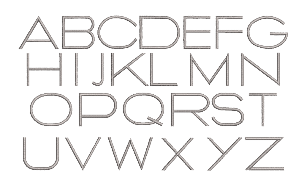 Deco Block 2 Letter Monogrammed Cloth Napkins - Set of 4 Duogram Napkins - White Tulip Embroidery