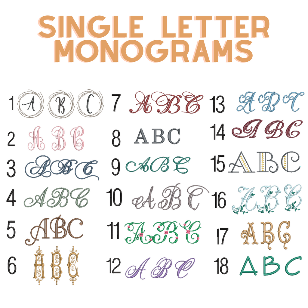 Set of 4 White Monogrammed Linen Cocktail Napkins - White Tulip Embroidery