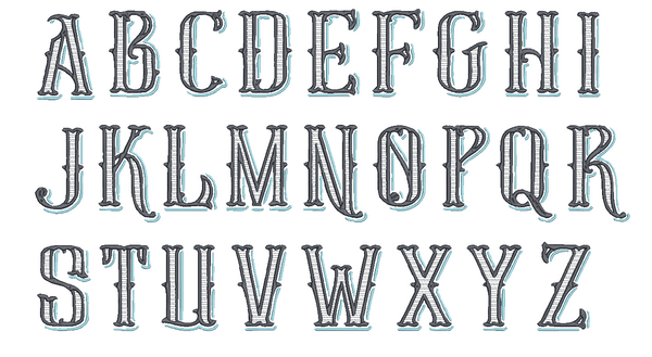 Vintage Monogrammed Embroidered Cloth Napkins - White Tulip Embroidery