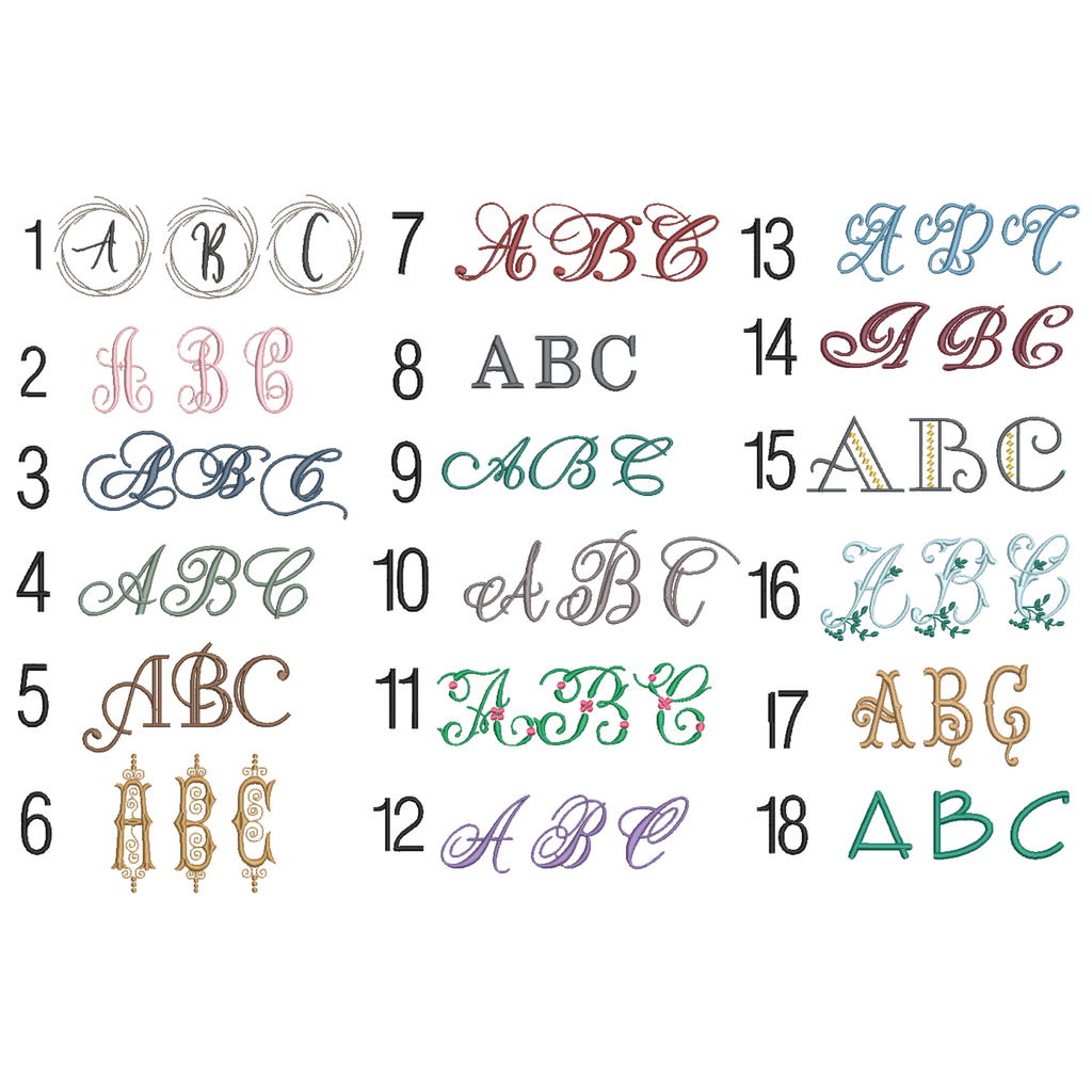150 Bulk Monogrammed Cloth Napkins - White Tulip Embroidery
