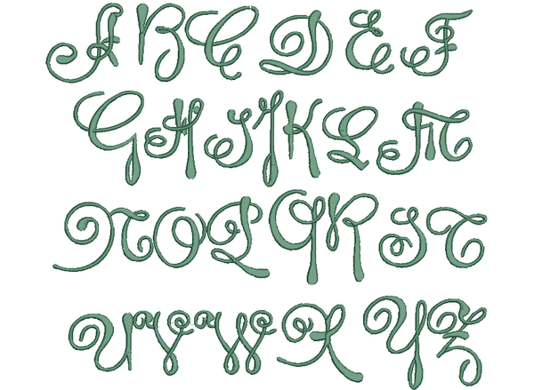 Ink Double Letter Monogrammed Cloth Napkins - Set of 4 Duogram Napkins - White Tulip Embroidery