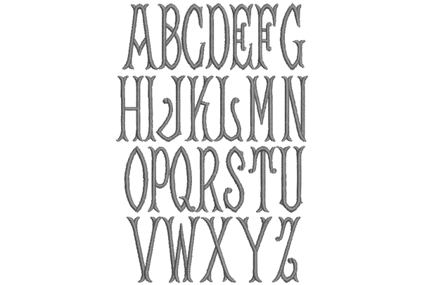 Martini Monogrammed Cloth Napkins - Set of 4 Duogram Napkins - White Tulip Embroidery