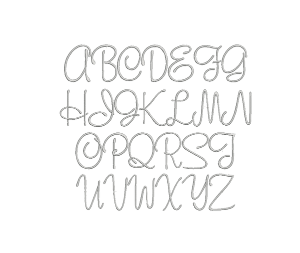 Paris Monogrammed Cloth Dinner Napkins - Set of 4 napkins - White Tulip Embroidery