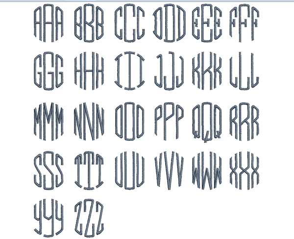 Retro Monogrammed Embroidered Cloth Dinner Napkins - Set of 4 napkins - White Tulip Embroidery