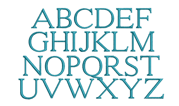 Olive Monogrammed Cocktail Napkins, Set of 4 - White Tulip Embroidery