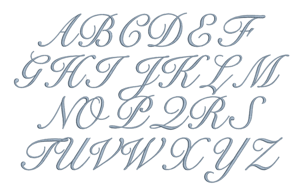 Sophia 3 Letter Monogrammed Embroidered Cloth Napkins - White Tulip Embroidery