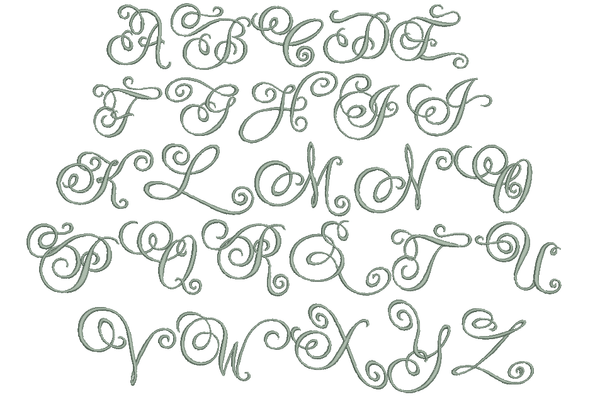 Wendy Monogrammed Cloth Dinner Napkins - Set of 4 napkins - White Tulip Embroidery