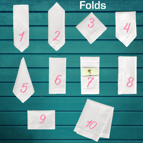 Digitizing Wedding Monogram - Custom Wedding Monogram Cloth Napkins - White Tulip Embroidery